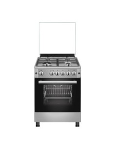 Cocina de gas butano 60 cm Inox