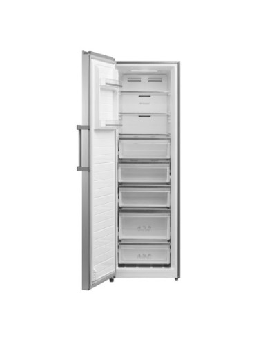 Congelador vertical de 1 puerta 185x60 cm E Inox