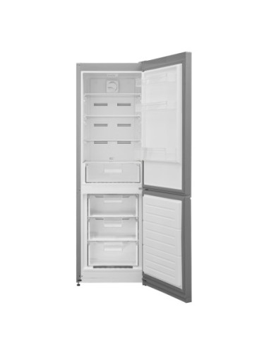 Frigorífico combi 186x60 cm E Inox Look