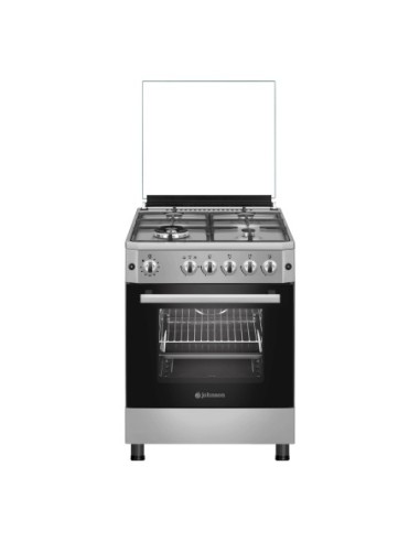 Cocina de gas butano 60 cm Inox