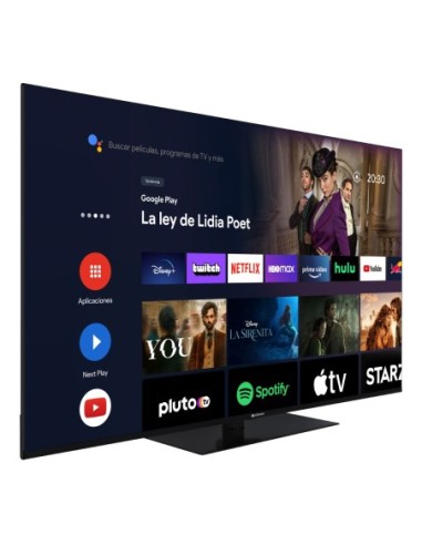 Android TV 43" QLED 4K Negra