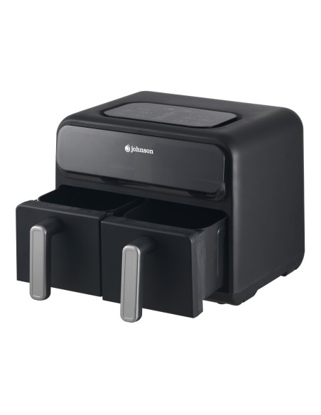 Freidora de aire 8 litros con dos cestos independientes 2.400W