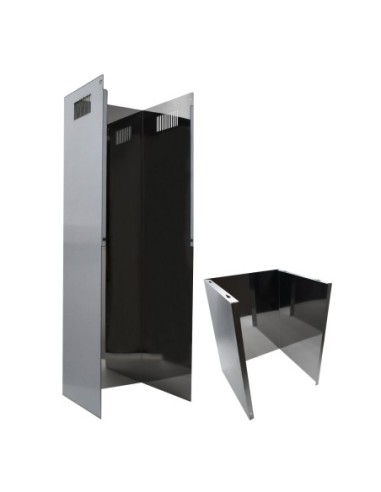 Kit de prolongación chimenea 1,4 m Inox