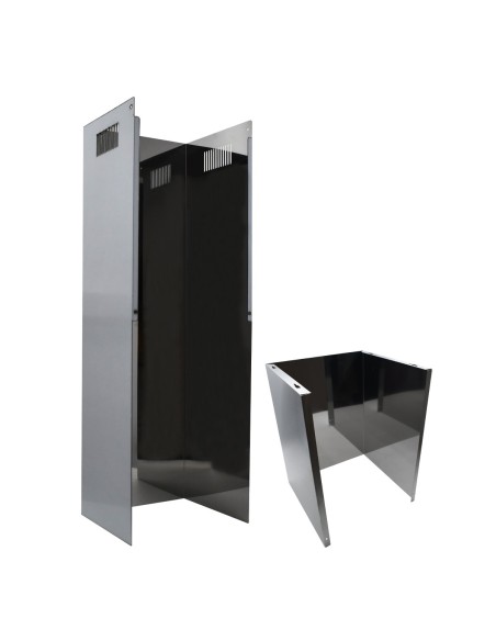 Kit de prolongación chimenea 1,4 m Inox