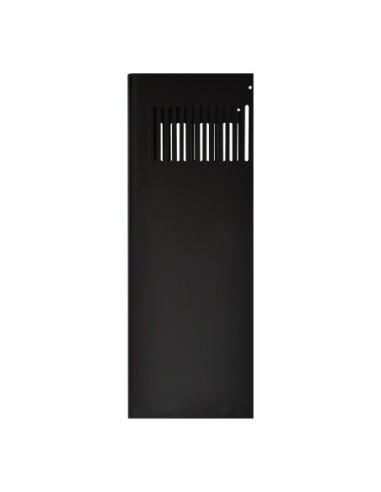 Tubo decorativo prolongador 51 cm Negro