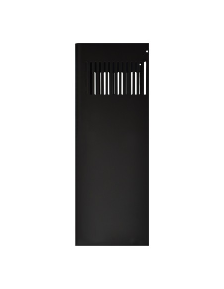 Tubo decorativo prolongador 51 cm Negro