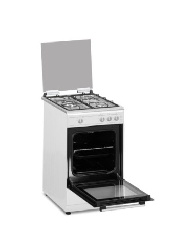 Cocina de gas butano 50 cm Blanca