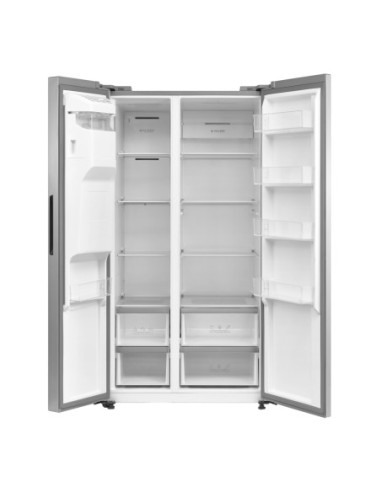 Frigorífico americano 180x91 cm E Inox