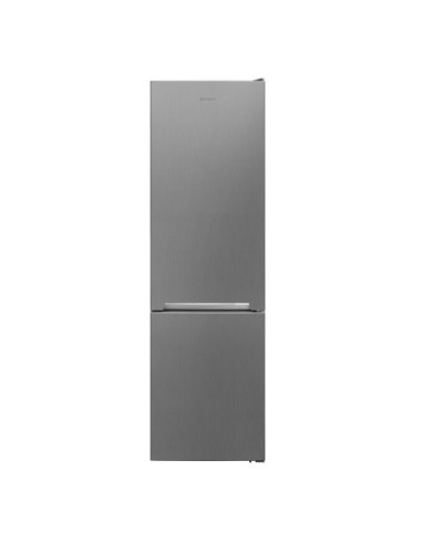 Frigorífico combi 201x60 cm E Inox Look