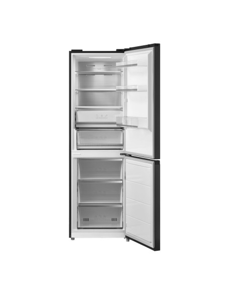 Frigorífico combi 186x60 cm E Dark Inox