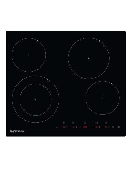 Vitrocerámica 60 cm 4 zonas de cocinado