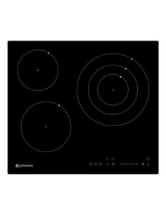 Vitrocerámica 60 cm 3 zonas de cocinado