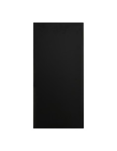 Tubo decorativo prolongador 51 cm Negro