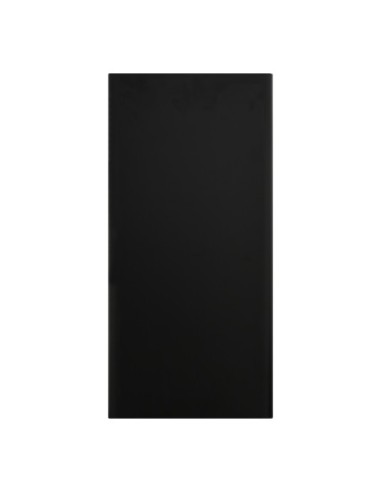 Tubo decorativo prolongador 51 cm Negro