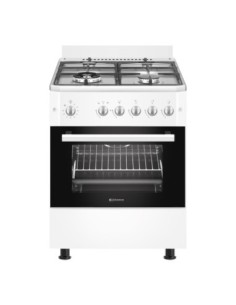 Cocina de gas butano 60 cm Blanca