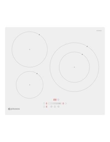 Placa de inducción 60 cm 3 zonas de cocinado
