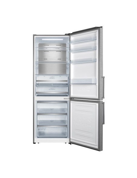 Frigorífico combi 201x71 cm E Inox