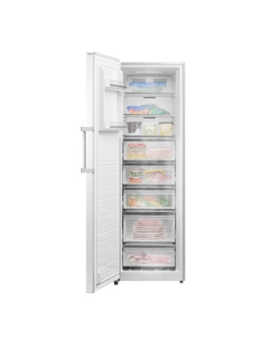Congelador vertical de 1 puerta 185x60 cm E Blanco