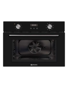 Horno 8 funciones 45 cm Cristal Negro