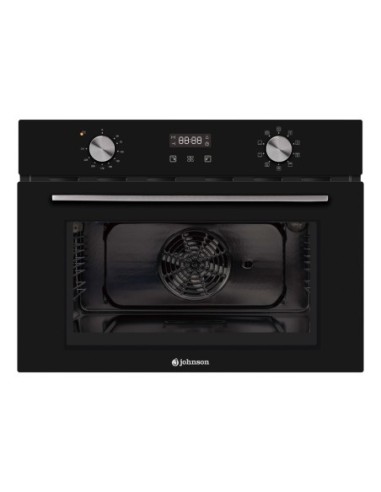Horno 8 funciones 45 cm Cristal Negro