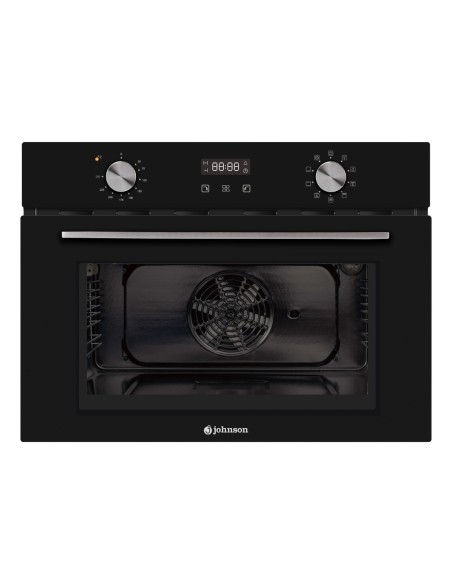 Horno 8 funciones 45 cm Cristal Negro