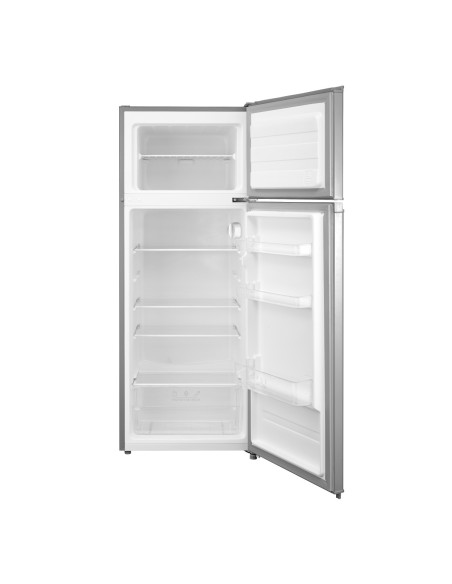 Frigorífico dos puertas 143x55 cm E Inox