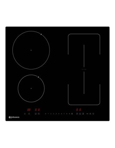 Placa de inducción flexible 60 cm 4 zonas de cocinado