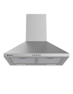 Campana de pared inclinada 60 cm Inox
