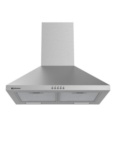 Campana de pared inclinada 60 cm Inox