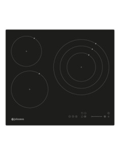 Vitrocerámica 60 cm 3 zonas de cocinado