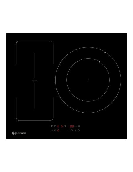 Placa de inducción flexible 60 cm 3 zonas de cocinado