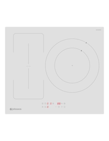 Placa de inducción flexible 60 cm 3 zonas de cocinado