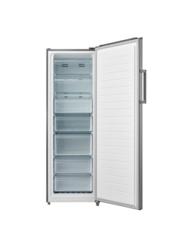 Congelador vertical de 1 puerta 173x60 cm E Inox