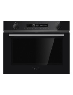 Microondas integrable 45 cm con función horno Cristal Negro
