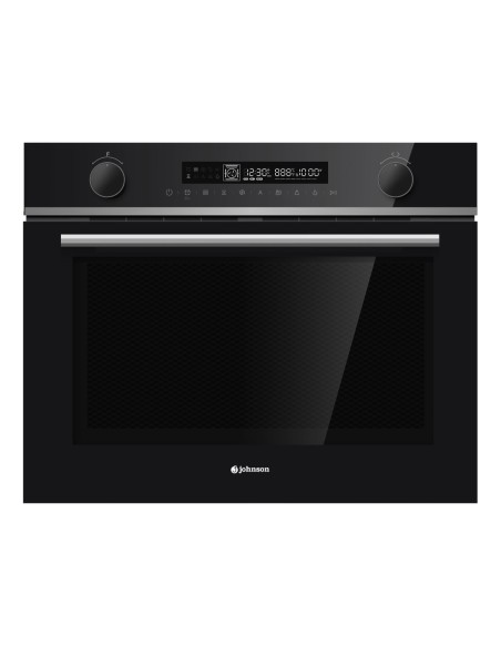Microondas integrable 45 cm con función horno Cristal Negro