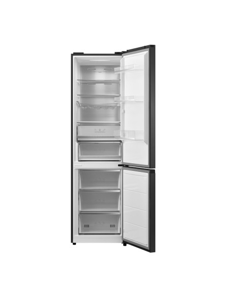 Frigorífico combi 201x60 cm A Dark Inox