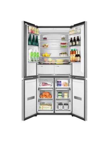 Frigorífico cuatro puertas 190x84 cm E Inox