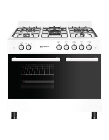 Cocina de gas butano 90 cm Blanca