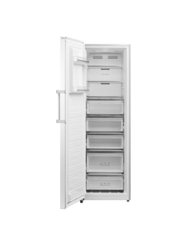 Congelador vertical de 1 puerta 185x60 cm E Blanco