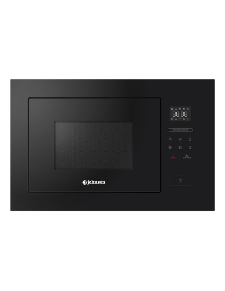 Microondas integrable con Grill 28 litros Cristal Negro