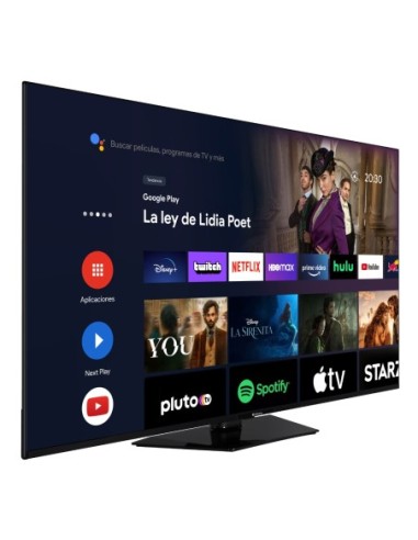 Android TV 55" QLED 4K Negra