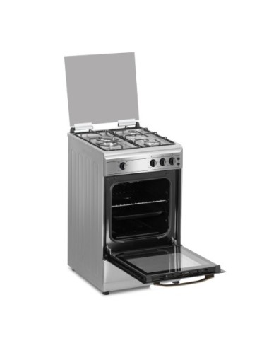 Cocina de gas natural 50 cm Inox