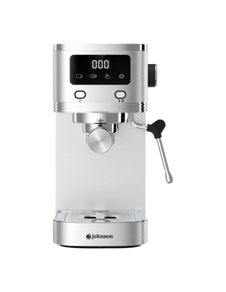 Cafetera semiautomática 1.350W y 20 bares inox