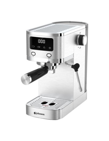 Cafetera semiautomática 1.350W y 20 bares inox