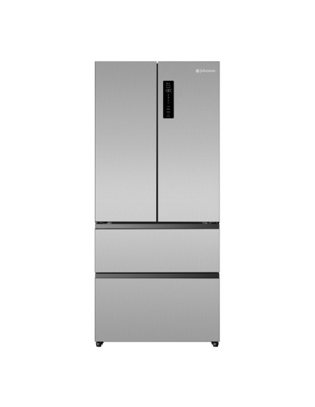 Frigorífico francés 190x84 cm 2 puertas 2 cajones E Inox