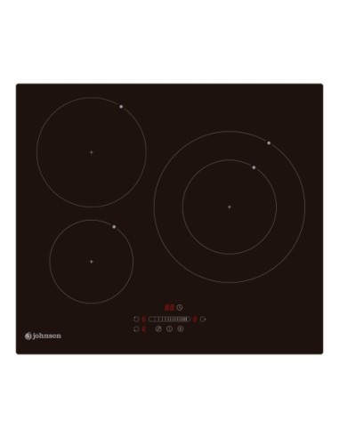 Placa de inducción 60 cm 3 zonas de cocinado