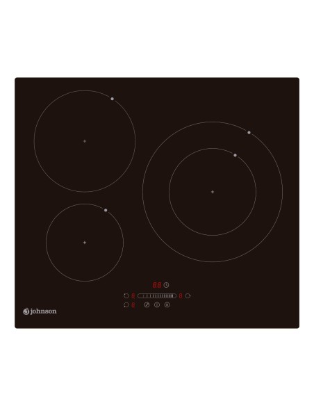 Placa de inducción 60 cm 3 zonas de cocinado