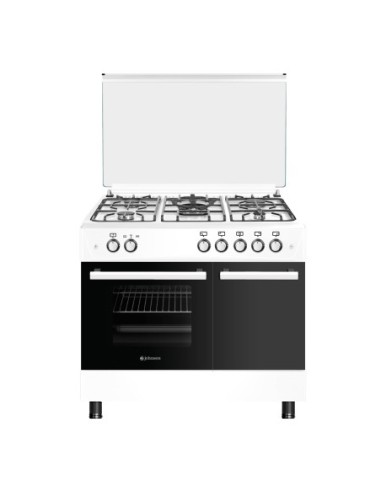 Cocina de gas butano 90 cm Blanca