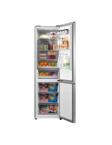 Frigorífico combi 185x60 cm E Inox